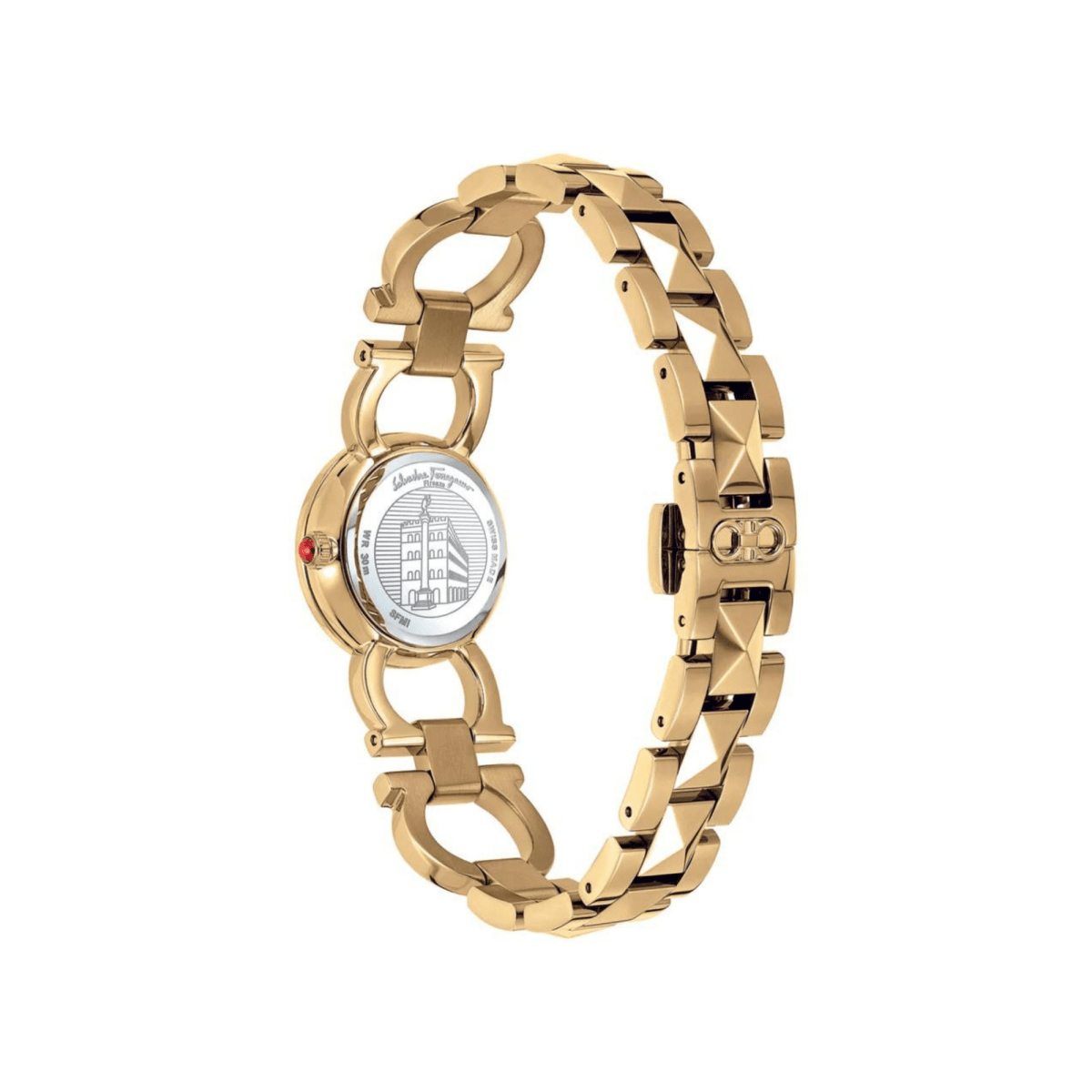 Salvatore Ferragamo Double Gancini Stud - L&M Luxury Timepieces