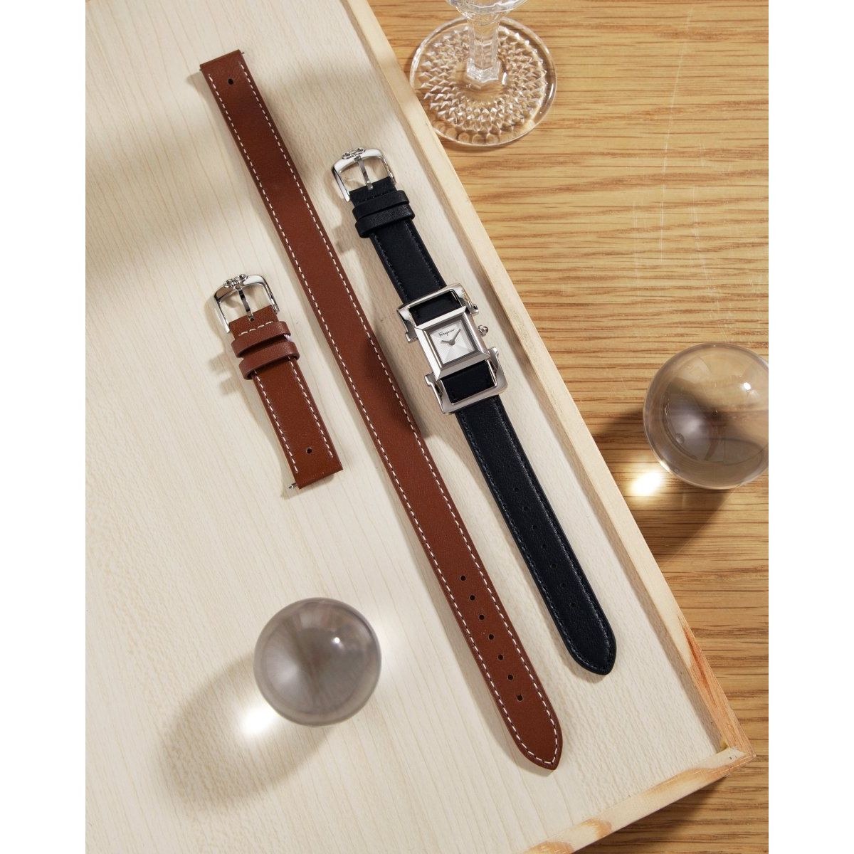 Salvatore Ferragamo Square Ingot - L&M Luxury Timepieces