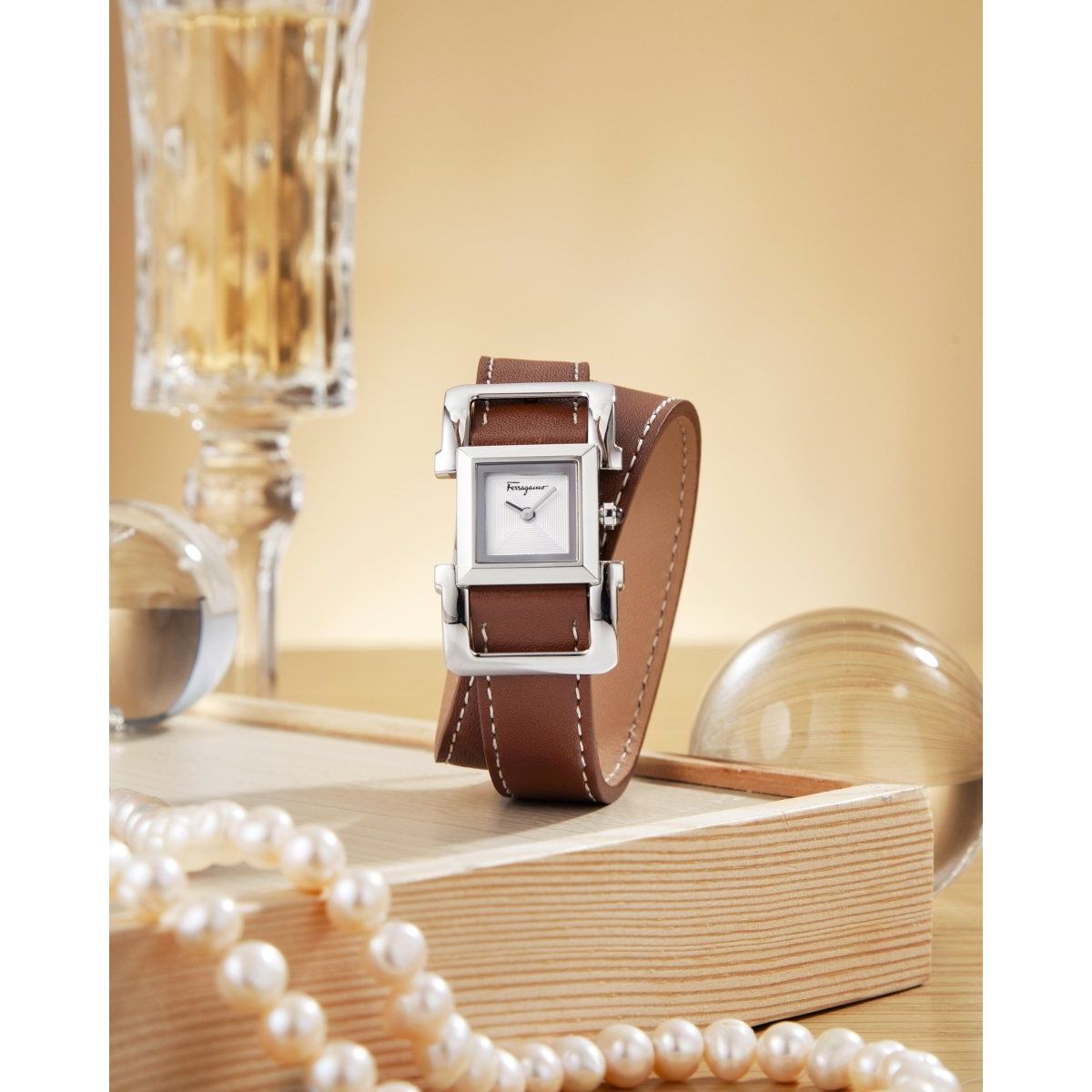 Salvatore Ferragamo Square Ingot - L&M Luxury Timepieces