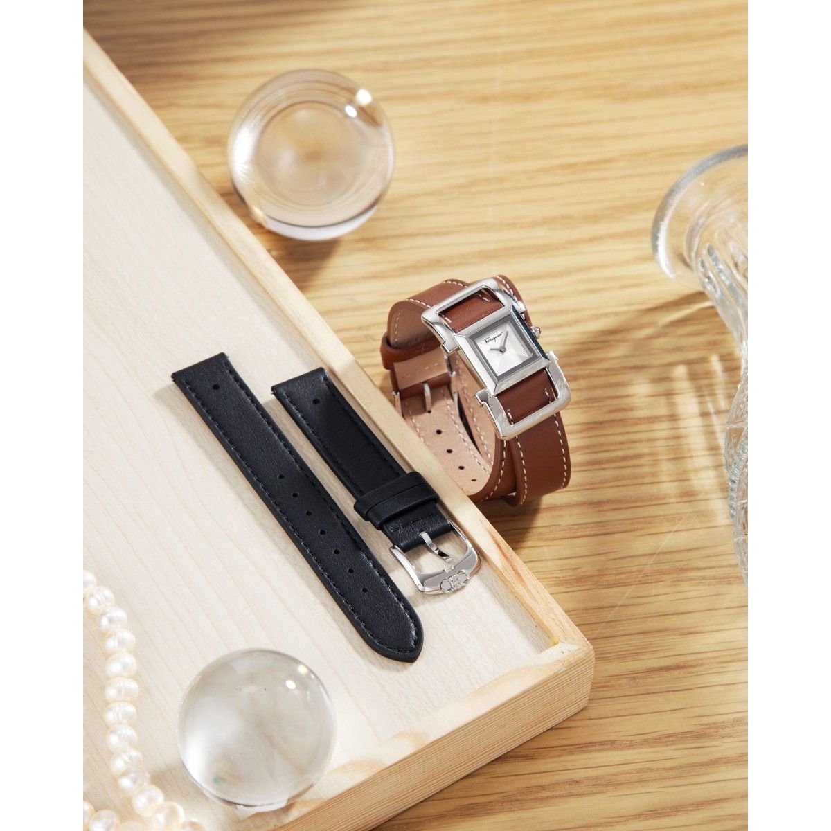 Salvatore Ferragamo Square Ingot - L&M Luxury Timepieces