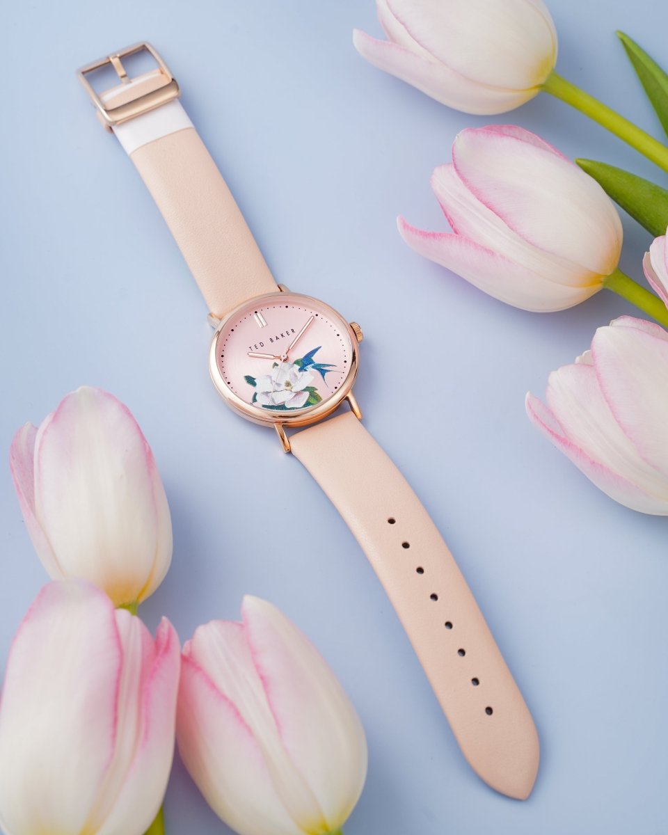 TED BAKER Đồng Hồ Nữ Phylipa Flowers BKPPFF909UO - L&M Luxury Timepieces