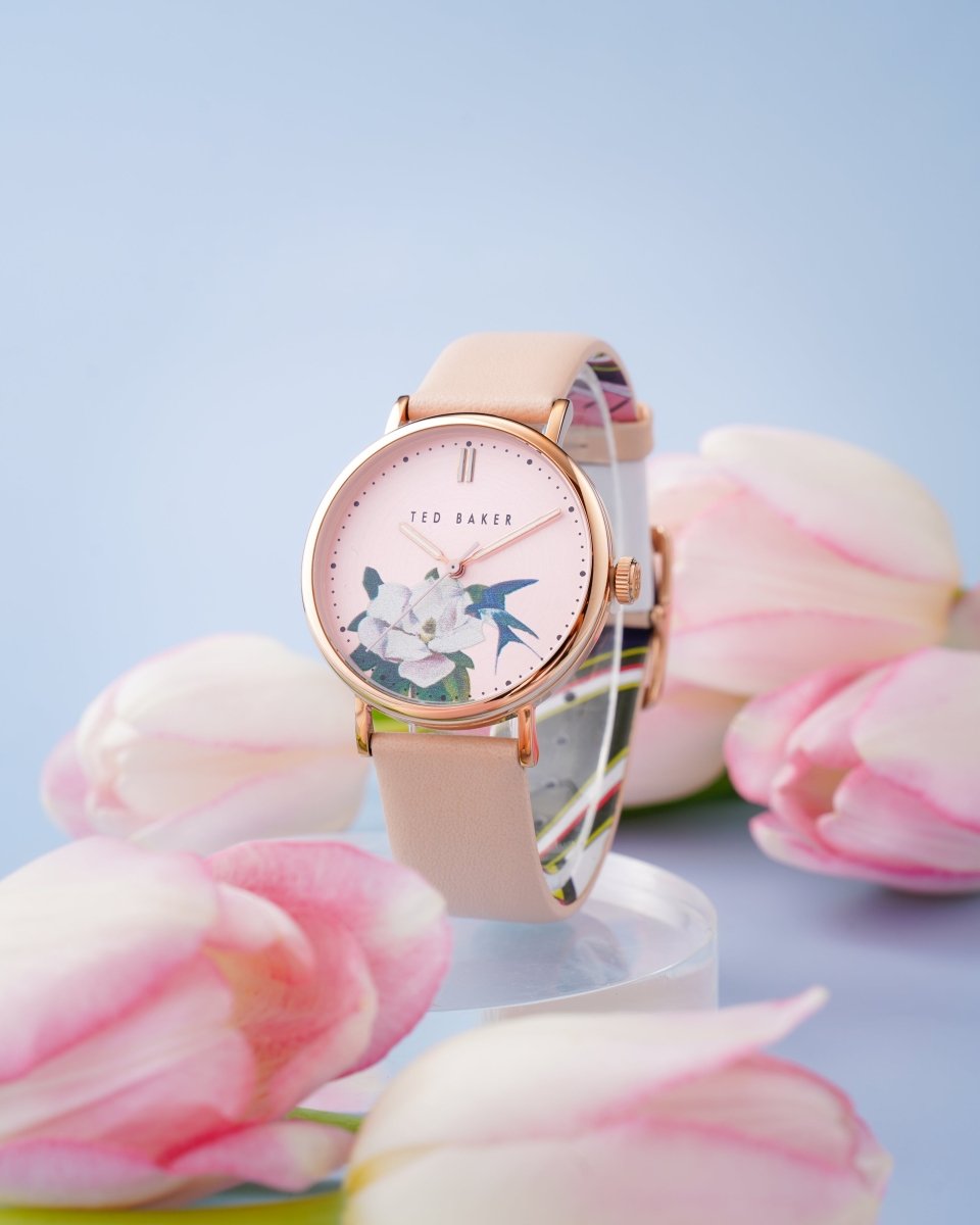 TED BAKER Đồng Hồ Nữ Phylipa Flowers BKPPFF909UO - L&M Luxury Timepieces