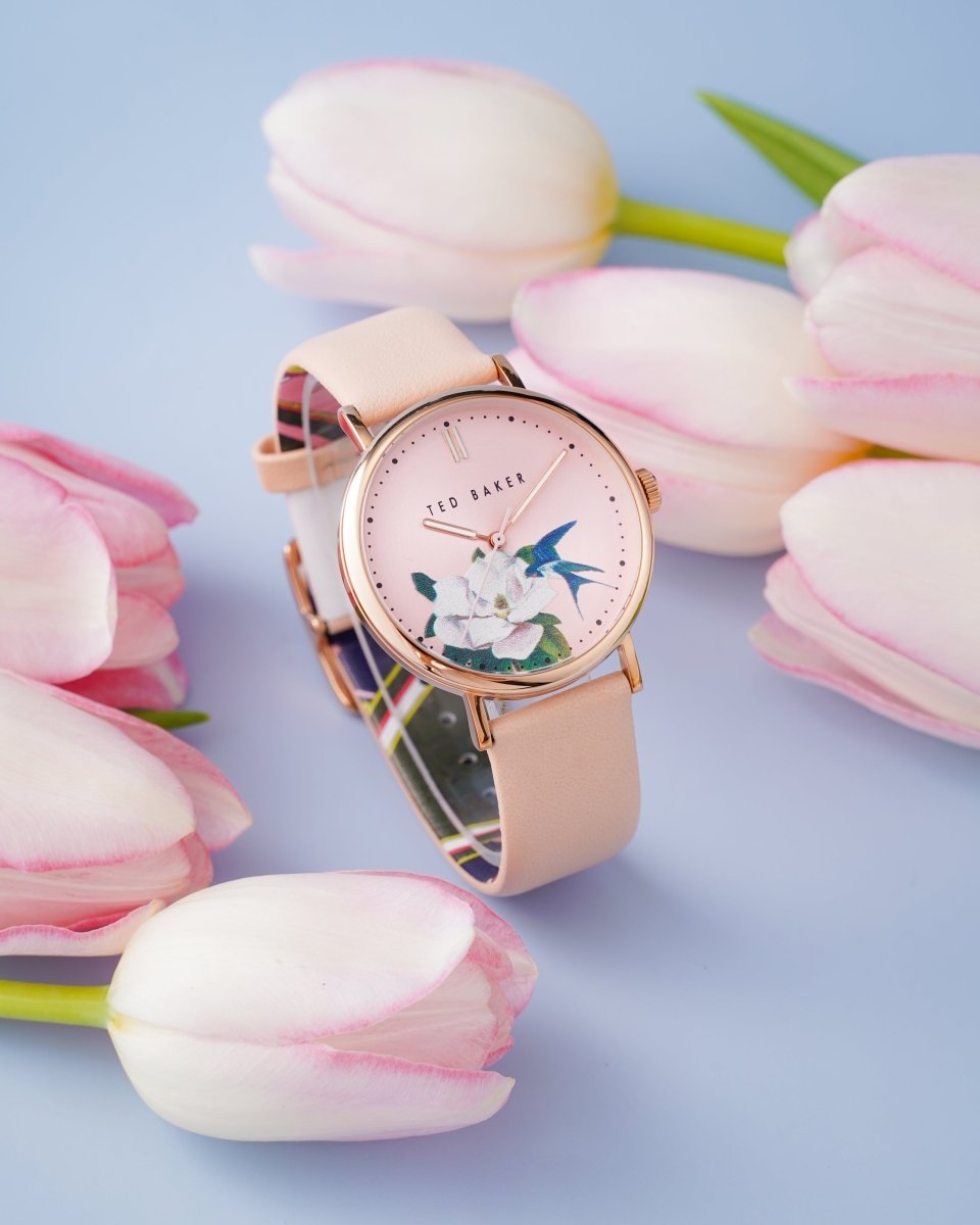 TED BAKER Đồng Hồ Nữ Phylipa Flowers BKPPFF909UO - L&M Luxury Timepieces