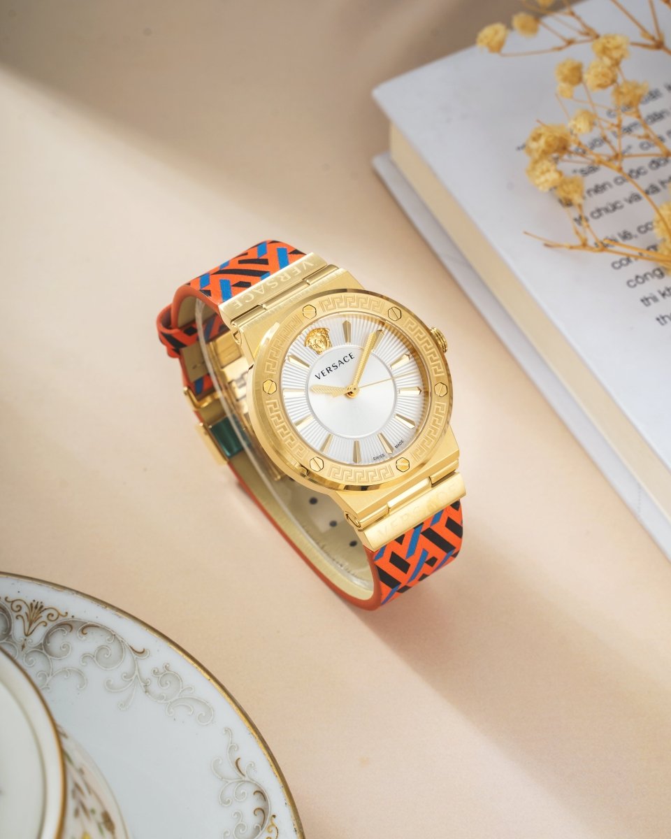 VERSACE Đồng Hồ Nữ Greca Logo VEVH01521 - L&M Luxury Timepieces