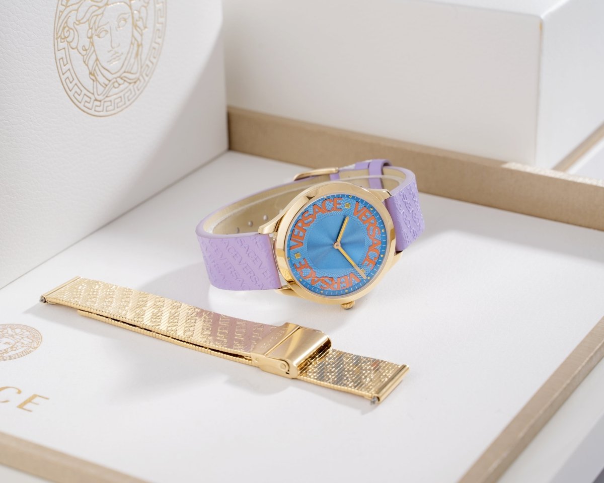 VERSACE Đồng Hồ Nữ Logo Halo Box Set VE2O00722 - L&M Luxury Timepieces