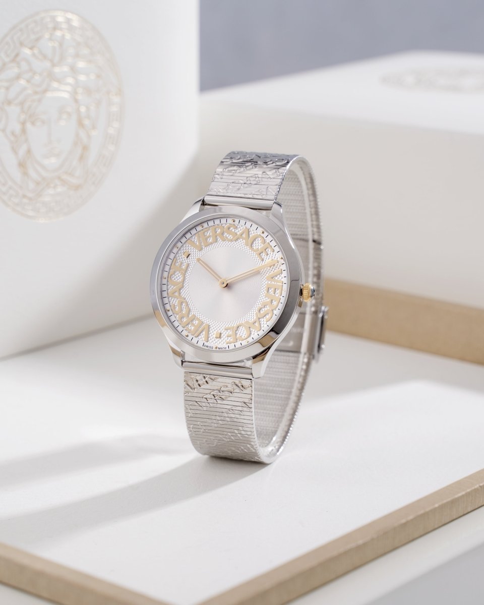 VERSACE Đồng Hồ Nữ Logo Halo VE2O00422 - L&M Luxury Timepieces