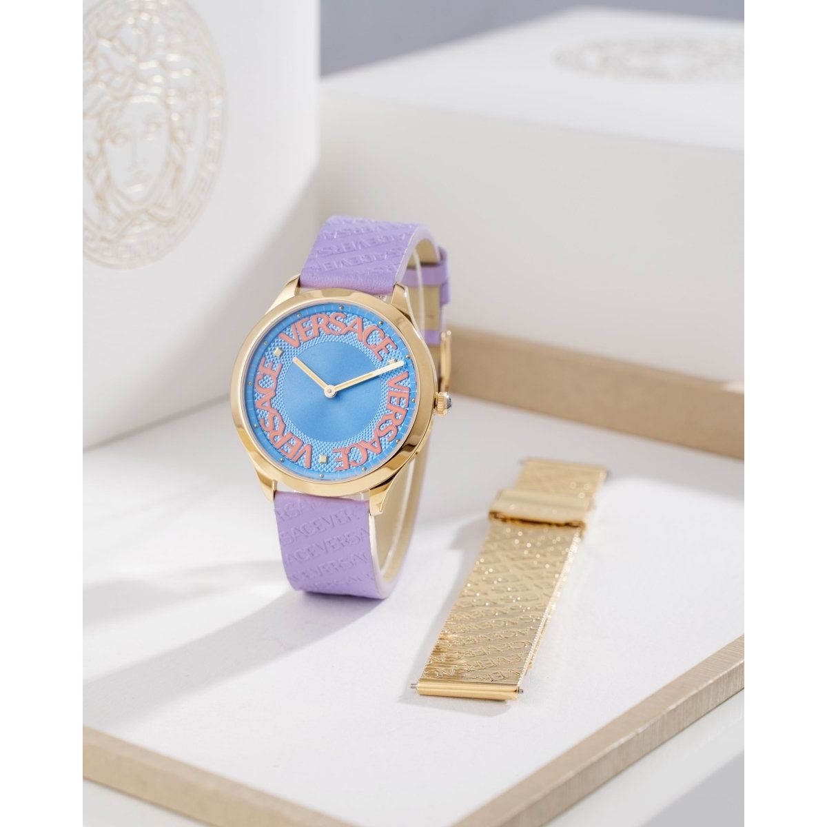 Versace Logo Halo Box Set - L&M Luxury Timepieces