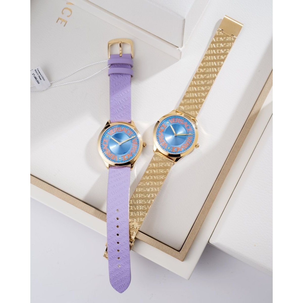 Versace Logo Halo Box Set - L&M Luxury Timepieces